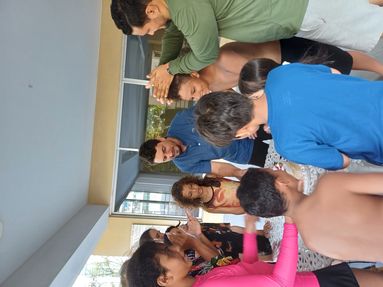 Chanak Foundation team and families together at a community activity