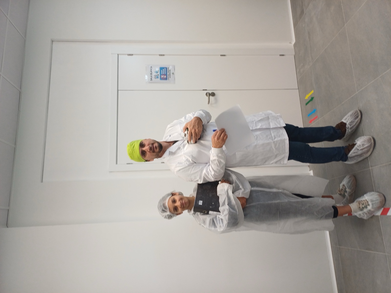 Student receiving practical vocational mentoring