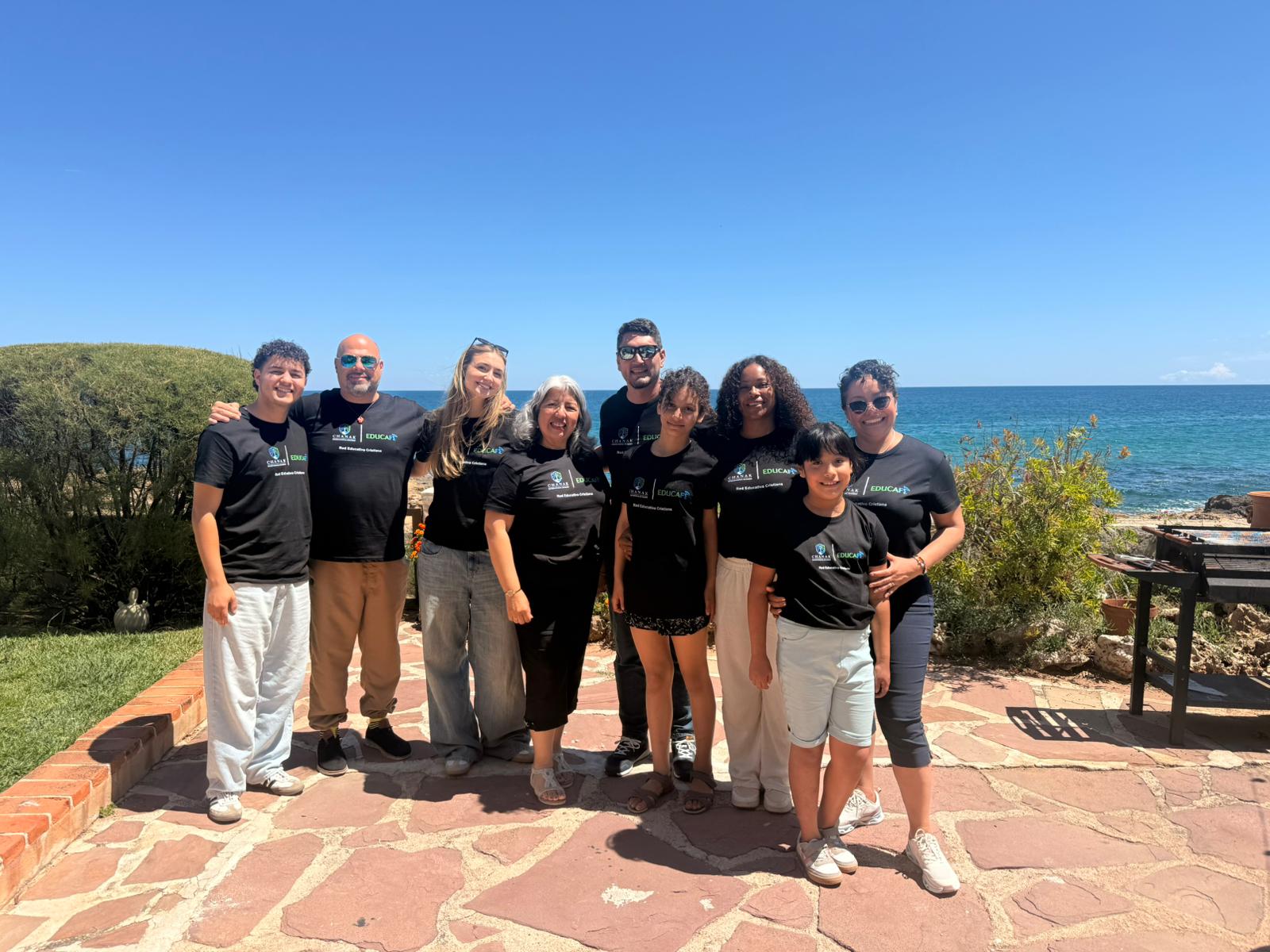 Chanak Foundation and EducaFe team members serving together in Spain